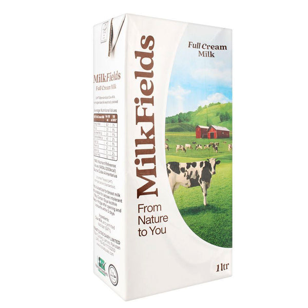 Milk Fields Full Cream Liquid Milk Tetra Pack 1Ltr