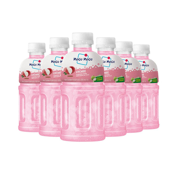 Mogu Mogu Juice Lychee Bottle 320ml