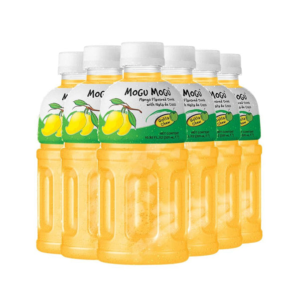 Mogu Mogu Juice Strawberry Bottle 320ml