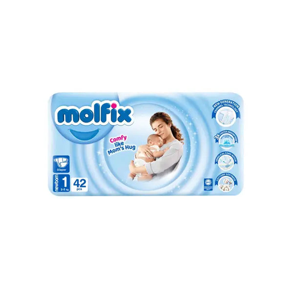 Molfix Diaper 1 New Born 42's