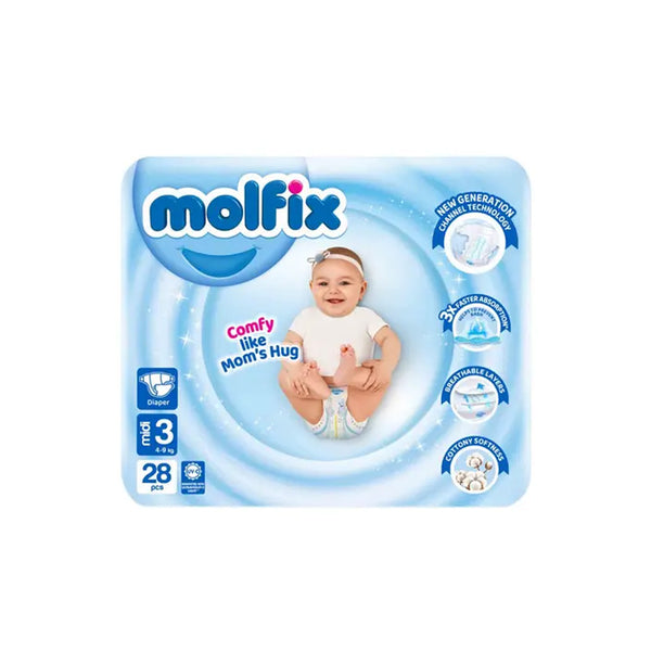 Molfix Diaper 3 Midi 28's