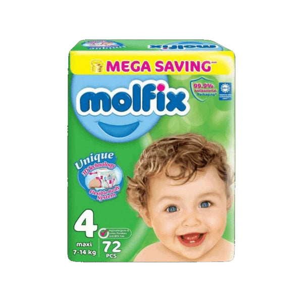 Molfix Diaper Mega Pack 4 Maxi 72Pcs