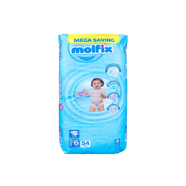 Molfix Diaper Mega Pack 6 XL 54Pcs