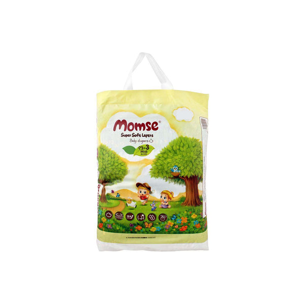 Momse Baby Diaper Mega Pack Midi M 80pcs