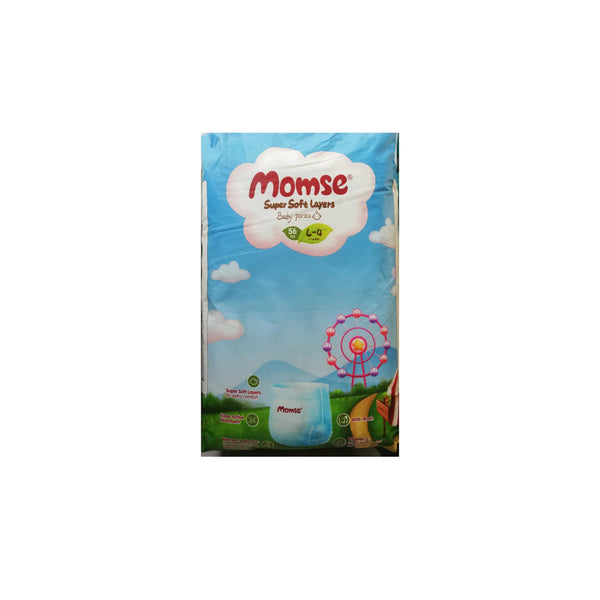 Momse Baby Mega Pants Large 4 50pcs