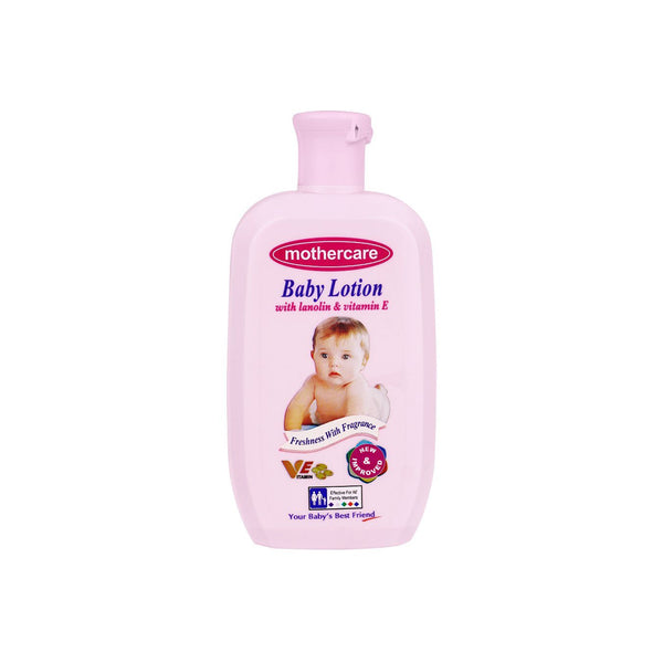Mothercare Baby Lotion Lanolin & Vitamin E Pink 300ml