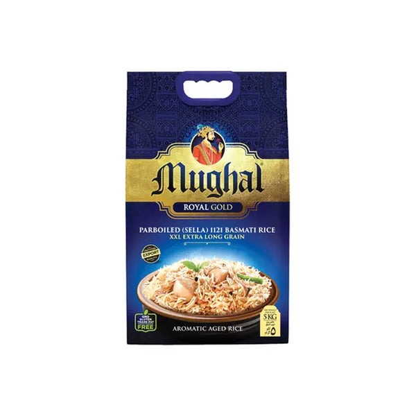 Mughal Royal Gold Sela Basmati Rice 5kg