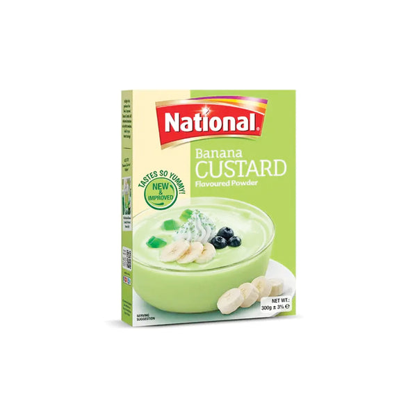 National Banana Custard 120gm