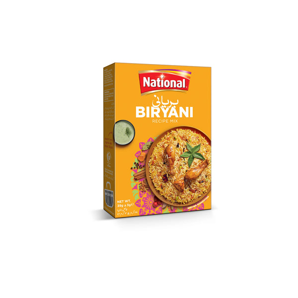 National Biryani Masala Recipe Powder 39gm S/P