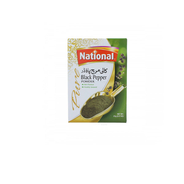 National Black Pepper Powder 25gm