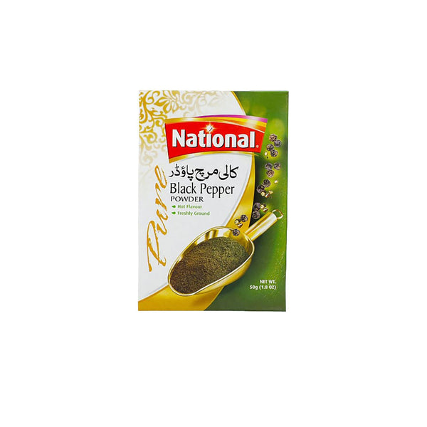 National Black Pepper Powder 50gm