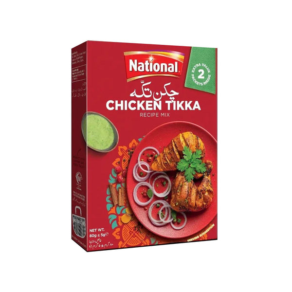 National Chicken Tikka Recipe 80gm D/P