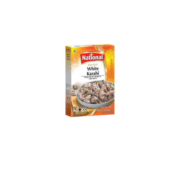 National Chicken White Karahi Recipe Mix 40gm S/P