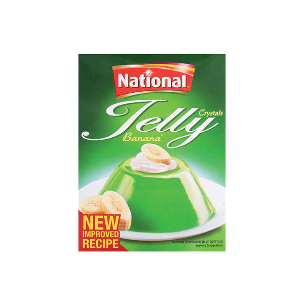 National Crystals Jelly Banana 80gm