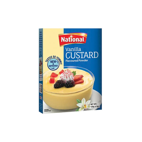National Custard Vanilla 120gm