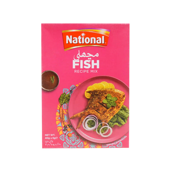 National Fish Tikka Recipe Mix Value Pack 165gm