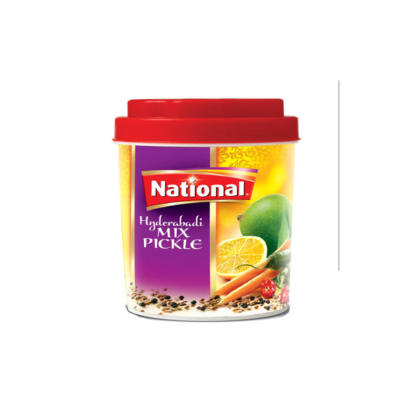 National Hyderabadi Mixed Pickle Jar 900gm