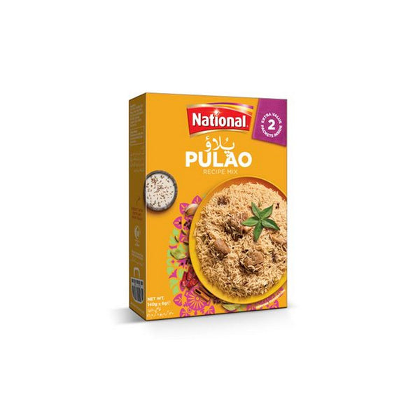 National Pulao Recipe Mix 140gm D/P