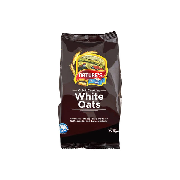 Nature's Basket White Oats Pouch 200gm Imp