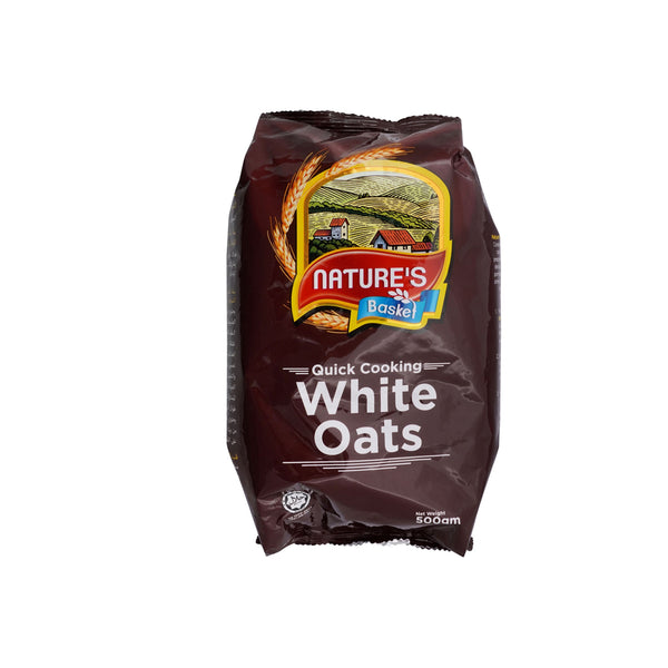 Nature's Basket White Oats Pouch 500gm Imp