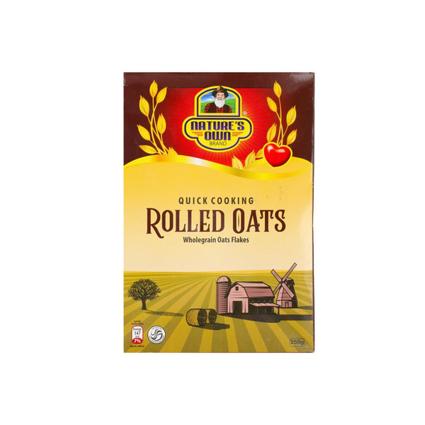 Nature's Own Rolled Oats Whole Grain Flakes 250gm
