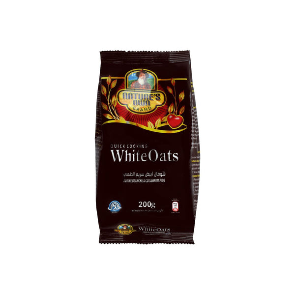 Nature's Own White Oats Pouch 200gm