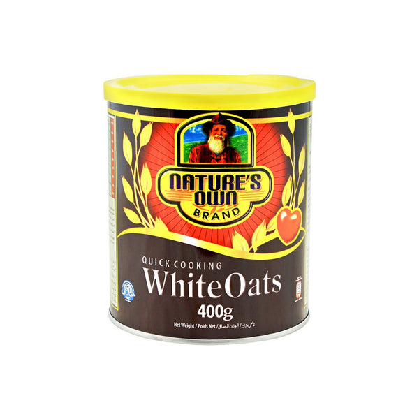 Nature's Own White Oats Tin 400gm