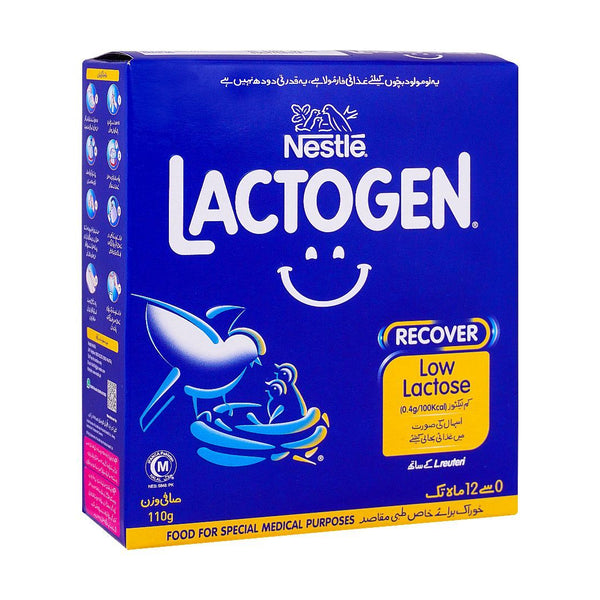 Nestle Lactogen Recover Low Lactose Powder Milk Box 110gm