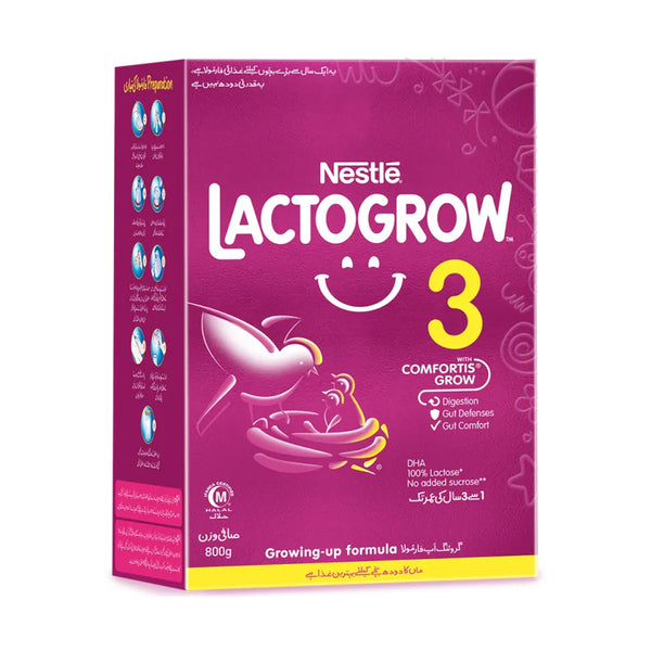 Nestle Lactogrow 3 Baby Powder Milk Box 800gm