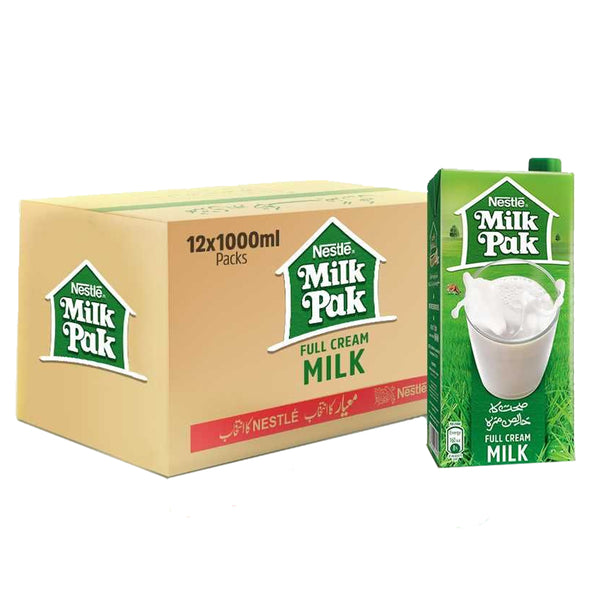 Nestle Milk Pak Liquid Milk Tetra Pack 1ltr