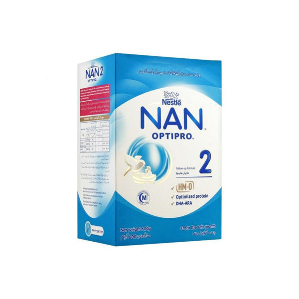 Nestle Nan 2 Baby Powder Milk Box 600gm