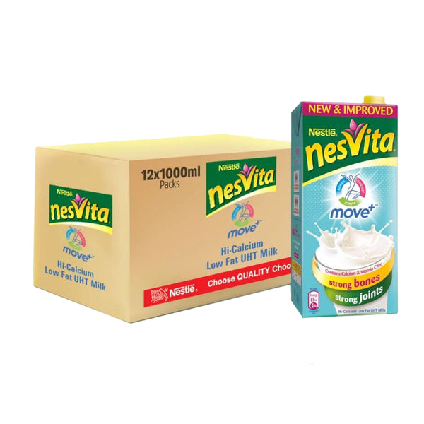 Nestle Nesvita HI-Calcium Milk-Pak Tetra Pack 1ltr