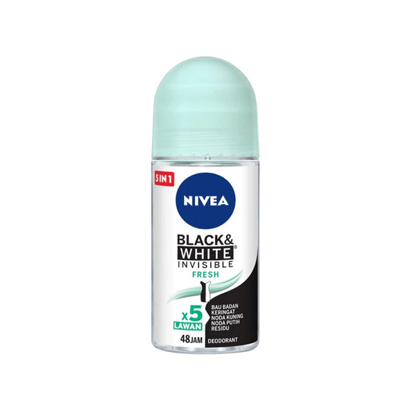 Nivea Bkack&White Fresh Roll On 50ml Imp