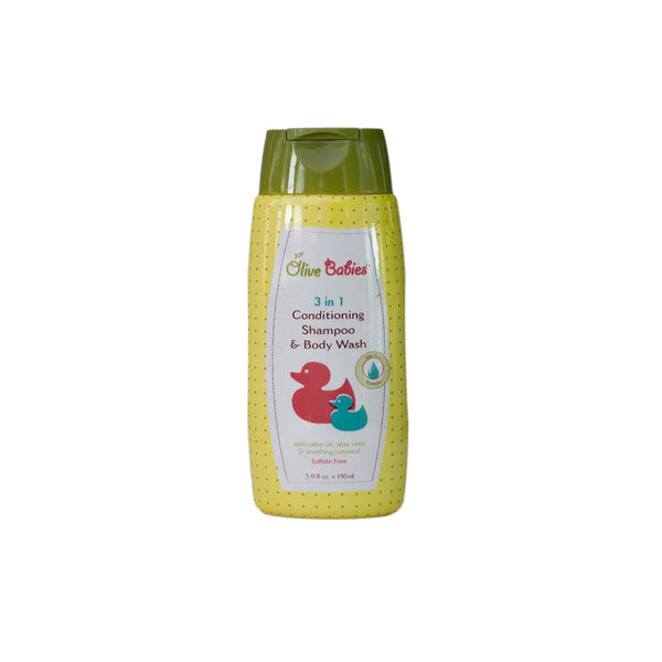 Olive Babies 3in1 Conditioning Shampoo & Boby Wash 150ml Imp