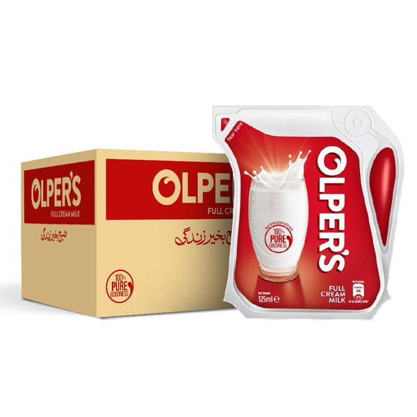 Olpers Full Cream Liquid Milk Eco Pouch 125ml