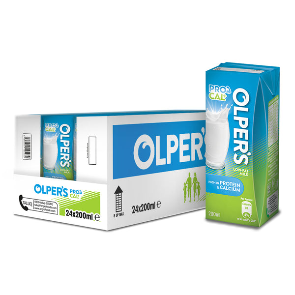 Olpers Protein & calcium Low Fat Liquid milk 200ml