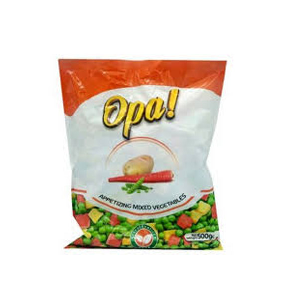 Opa 3 Way Mixed Vegetable 500gm