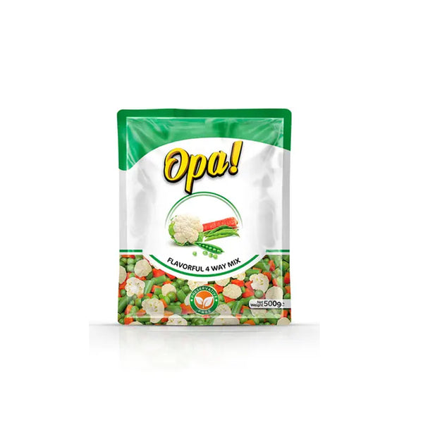 Opa 4 Way Mix Vegetable 500gm
