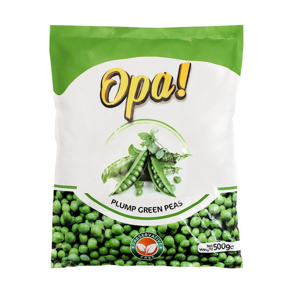 Opa Plump Green Peas 500gm