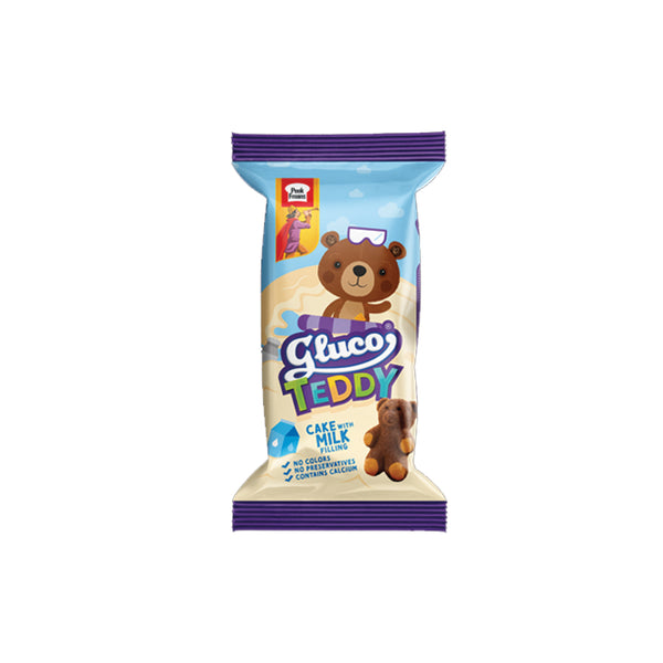 PF Gluco Teddy Cake With Milk Filling 31gm