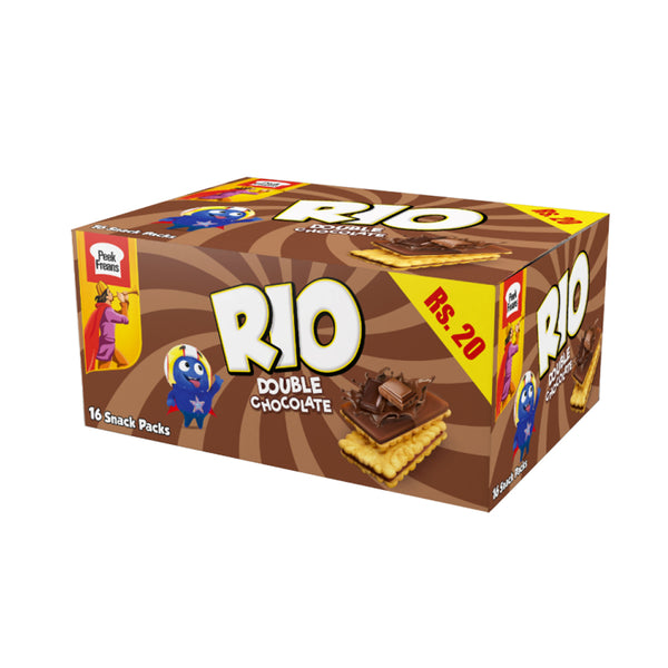 PF Rio Double Chocolate Biscuits S/P Rs.20