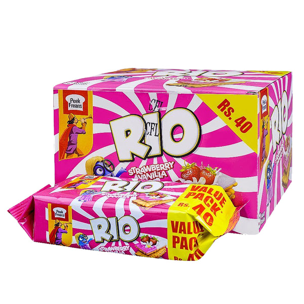 PF Rio Strawberry Vanilla Biscuits H/R Rs. 40