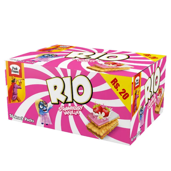 PF Rio Strawberry Vanilla Biscuits S/P Rs.20