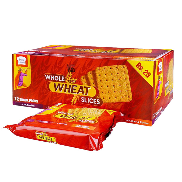 PF Whole Wheat Slices Biscuits S/Ps Rs. 25