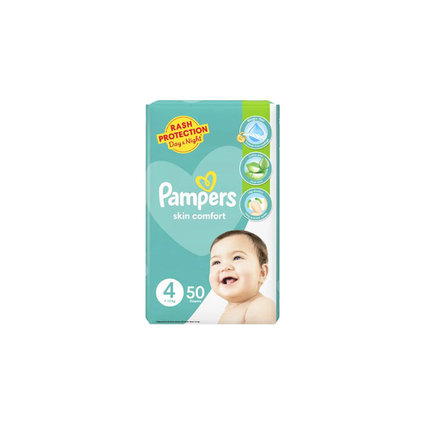 Pampers Diaper 4 Maxi Mega Pack 50Pcs
