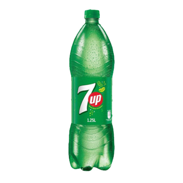 Pepsi 7up Soft Drink Bottle 1.25ltr