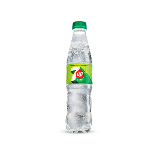 Pepsi 7up Zero Soft Drink Pet Bottle 345ml Buddy