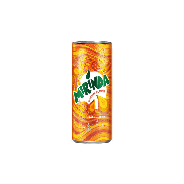 Pepsi Mirinda Slim Soft Drink Can 250ml