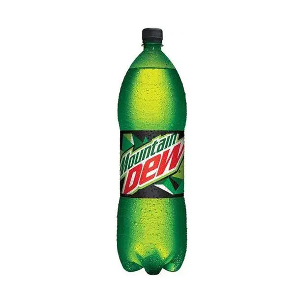Pepsi Mountain Dew Soft Drink Bottle 1.25ltr
