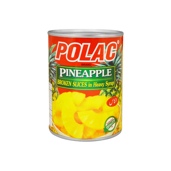 Polac Pineapple Slices Heavy Syrup Tin 545gm